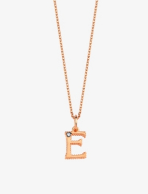 Selfridges deals initial necklace