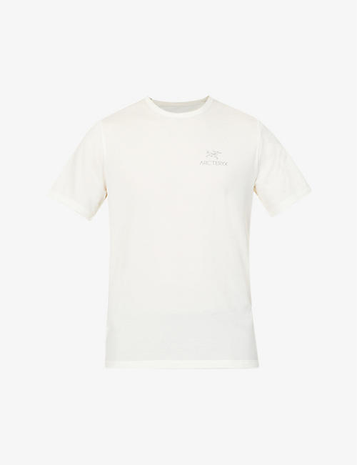 ARC'TERYX: Foil-embossed logo-printed wool-blend T-shirt