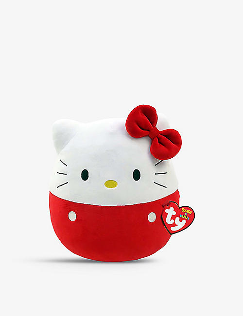 TY: Hello Kitty Squish-a-Boo 柔软玩具 25 厘米