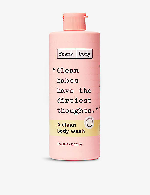FRANK BODY: Clean Sunday Brunch body wash 360ml