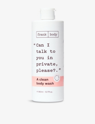 FRANK BODY: Clean body wash 360ml