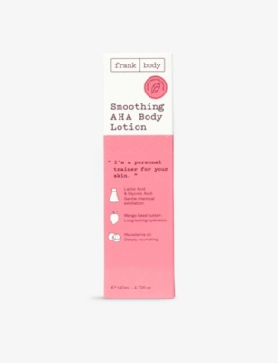 Frank Body Smoothing Aha Body Lotion 140ml