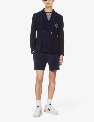 ralph lauren double breasted blazer men