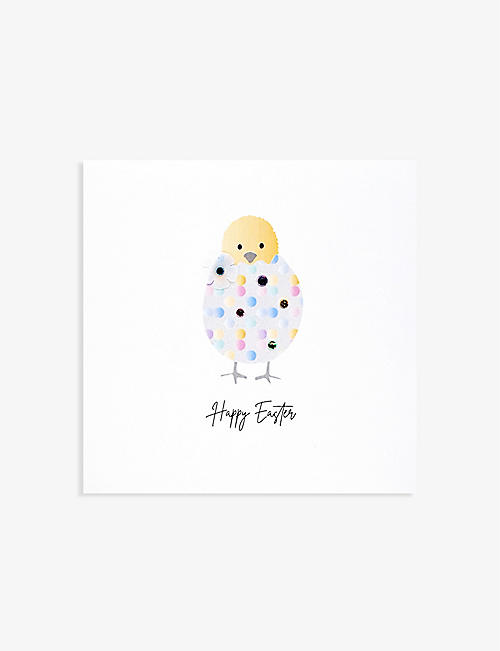 FIVE DOLLAR SHAKE: Easter Bunny Easter greeting card 13.5cm x 13.5cm