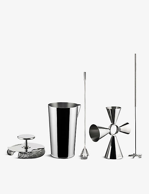 ALESSI: Tending Box stainless steel 5-piece mixing kit