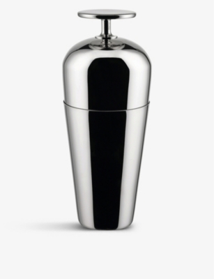 ALESSI: Tending Boxshaker Paris stainless-steal shaker
