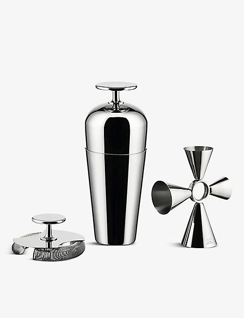 ALESSI: Tending Boxmixing 3-piece stainless-steel mixing kit