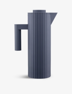 ALESSI: Plissé MDL12 double-walled thermoplastic-resin and glass jug 1L