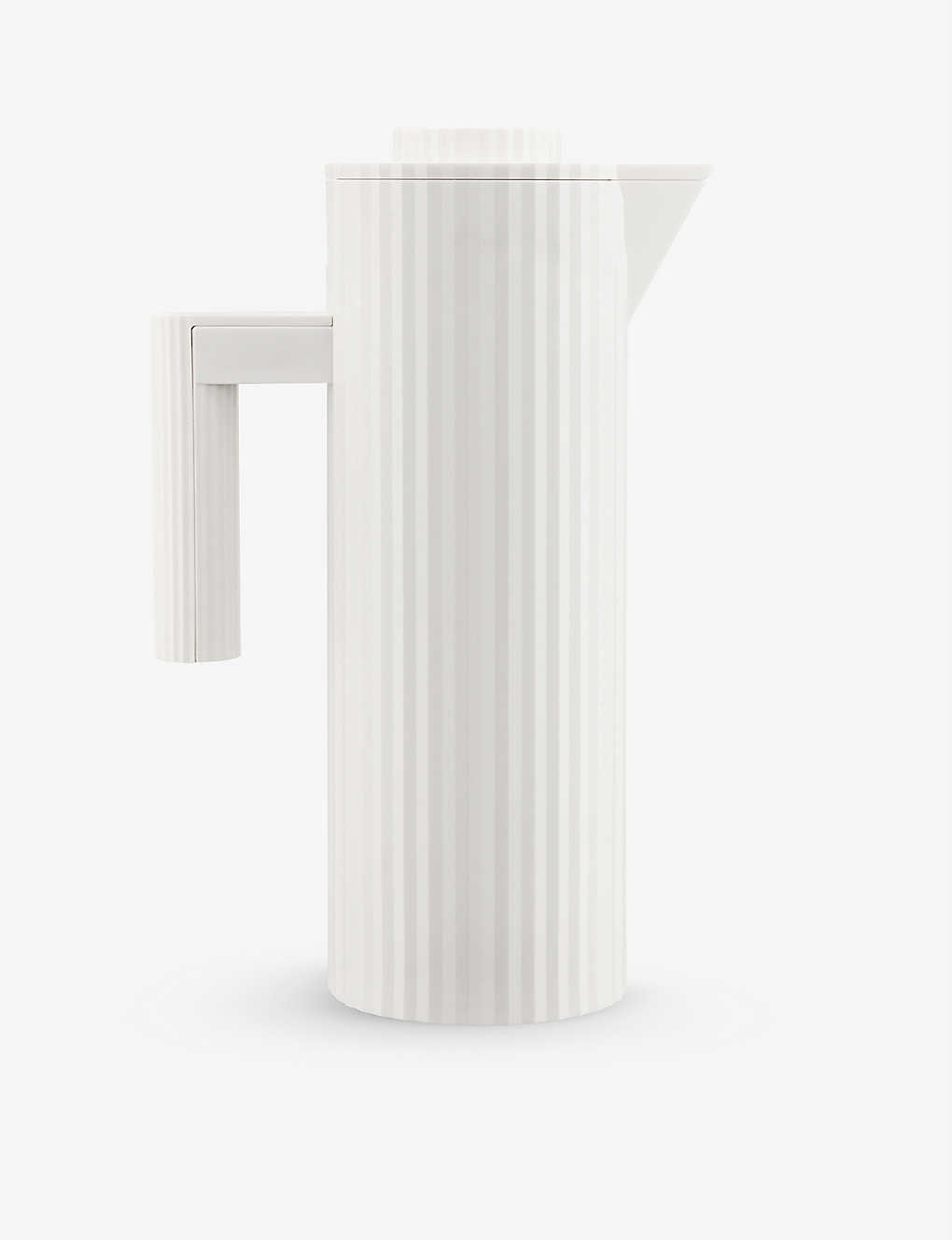 Alessi Nocolor Plissé Mdl12 Double-walled Thermoplastic-resin And Glass Jug 1l
