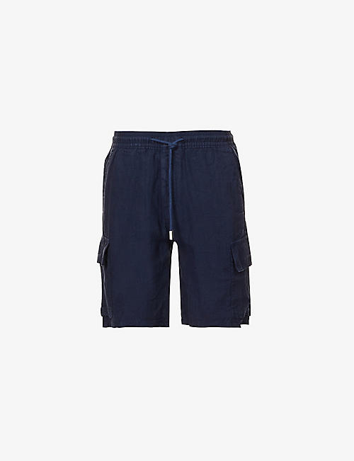 VILEBREQUIN: Baie linen shorts