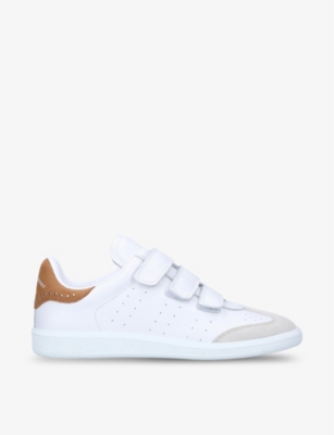 ISABEL MARANT BETH LEATHER LOW-TOP TRAINERS
