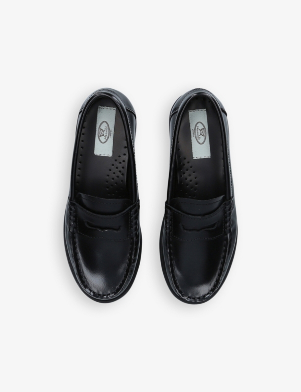 London leather loafer shoes 6-7 years