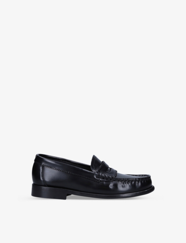London leather loafer shoes 6-7 years
