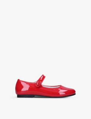PAPOUELLI: Angelica patent-leather shoes 7-8 years