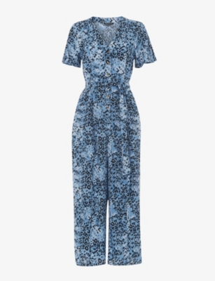 Whistles micro cheap floral jumpsuit