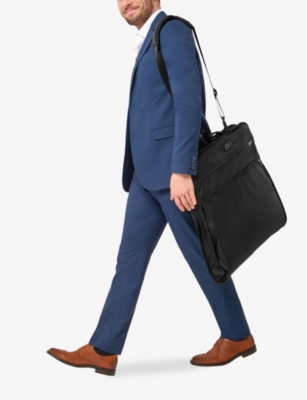 Briggs & Riley Baseline Classic Garment Nylon Shoulder Bag In Black
