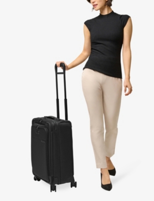 Shop Briggs & Riley Black Essential Soft-shell 4-wheel Cabin Suitcase