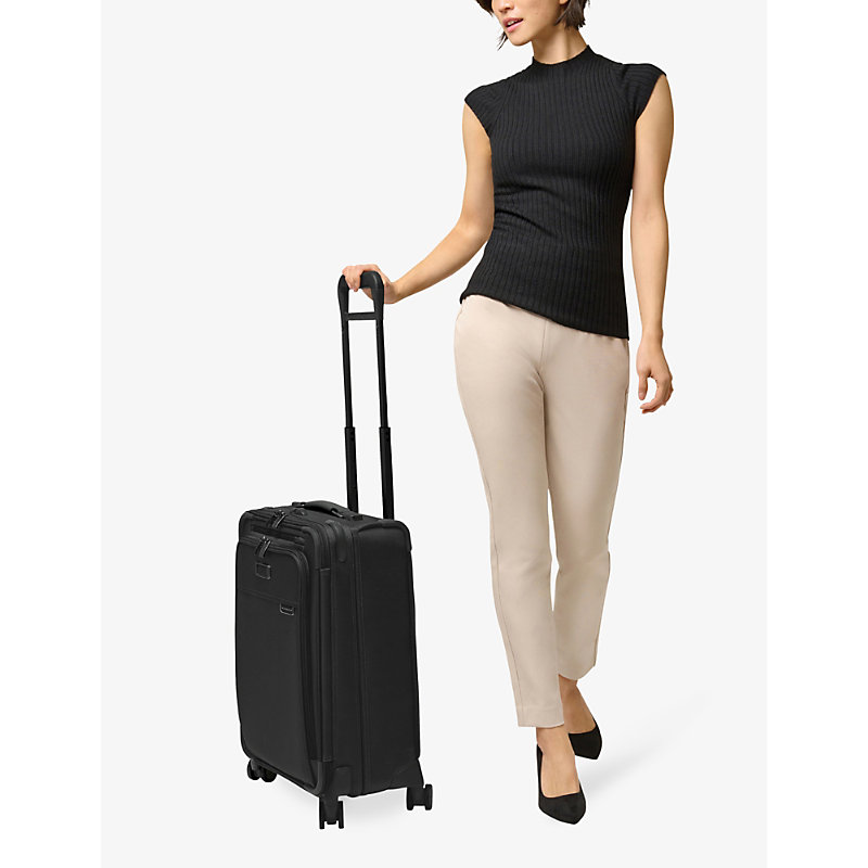 Shop Briggs & Riley Black Essential Soft-shell 4-wheel Cabin Suitcase