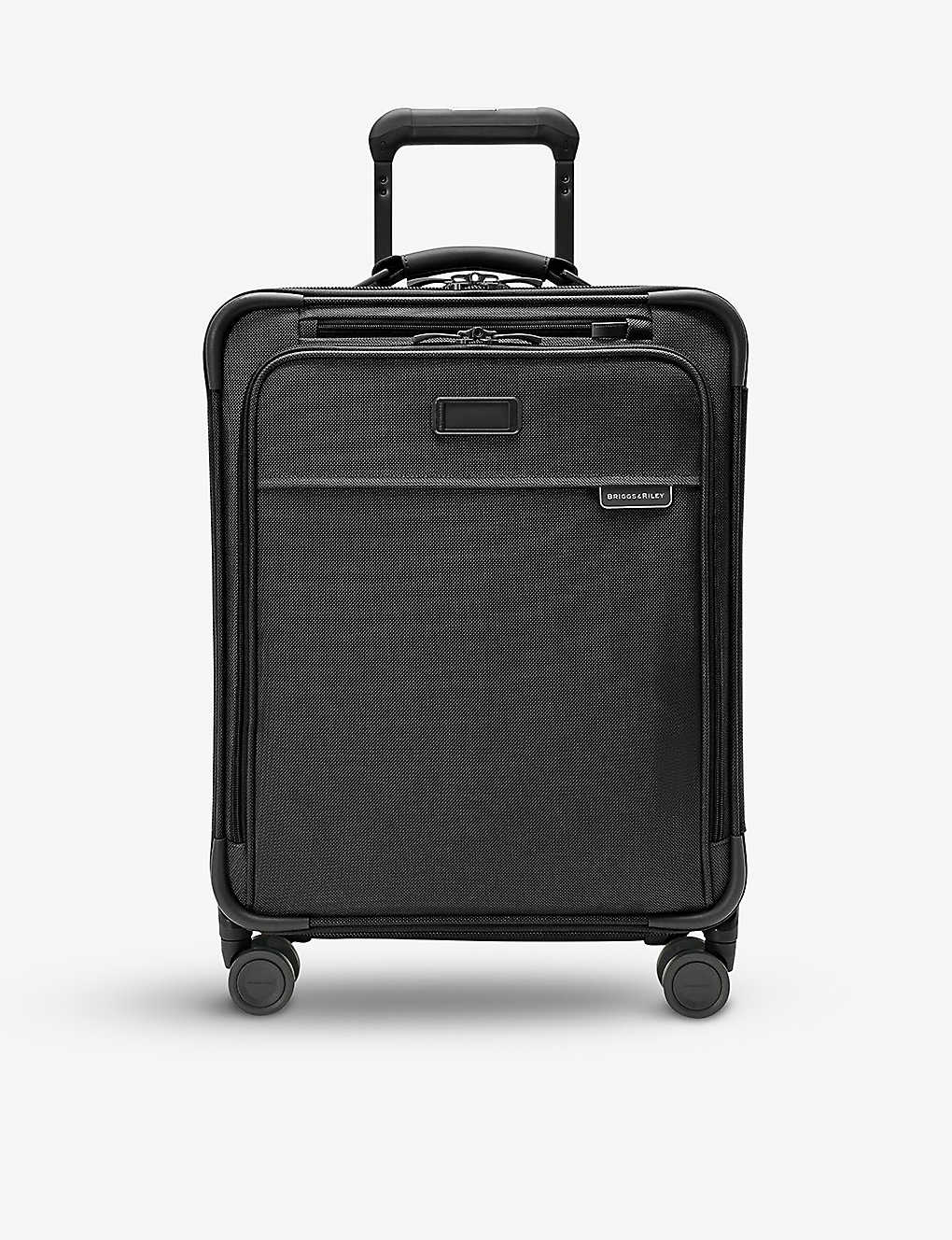 selfridges.com | BRIGGS & RILEY Global carry-on spinner shell suitcase 53.3cm