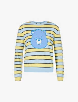 CHINTI AND PARKER Chinti Parker x Care Bears striped wool