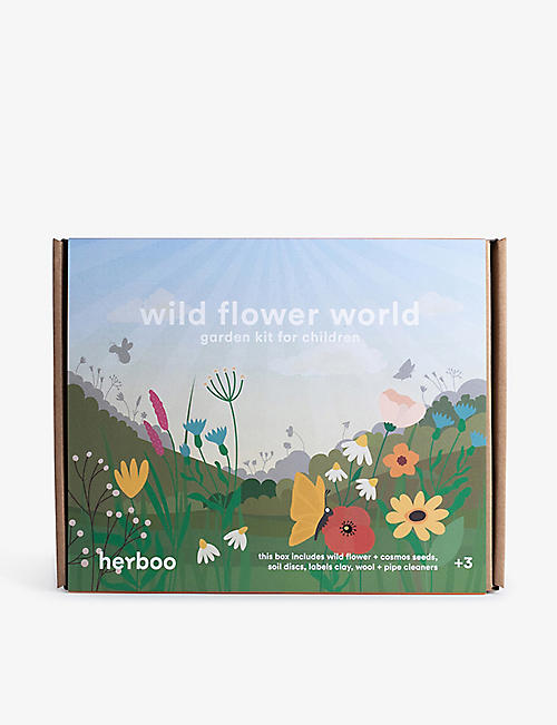 HERBOO: Wildflower World gardening kit