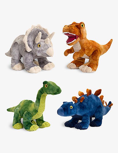 KEEL: Dinosaur recycled-polyester soft toy 26cm