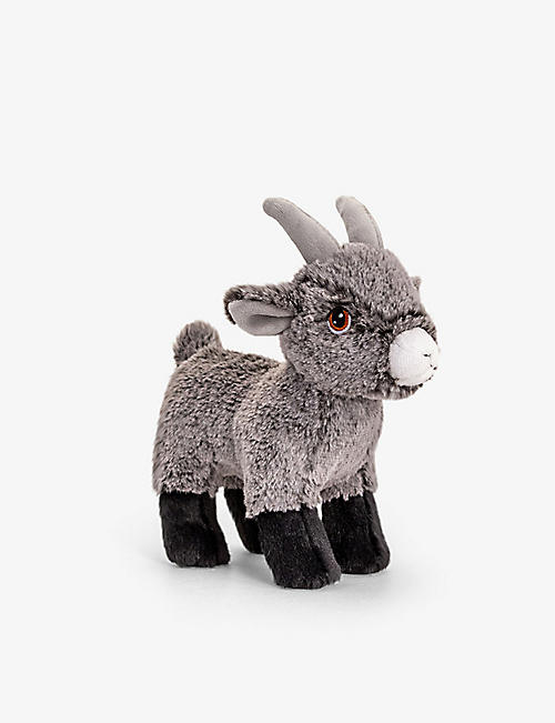 KEEL: Keel Eco Goat recycled-polyester soft toy 20cm