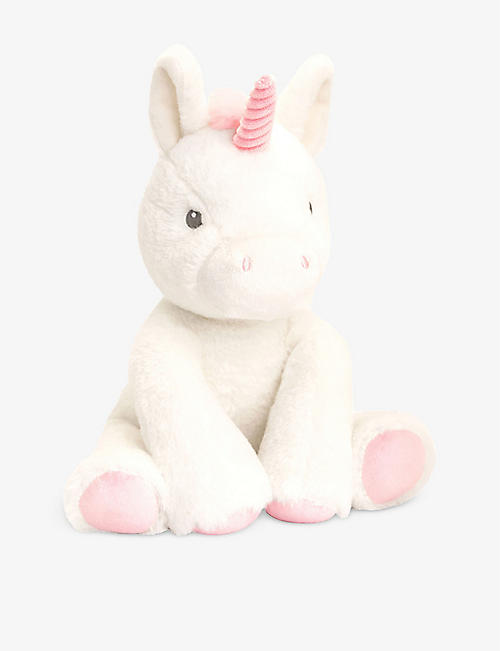 KEEL: Keel Eco Twinkle Unicorn recycled-polyester soft toy 25cm