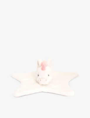 KEEL: Keel Eco Twinkle Unicorn recycled-polyester comforter 32cm x 33cm