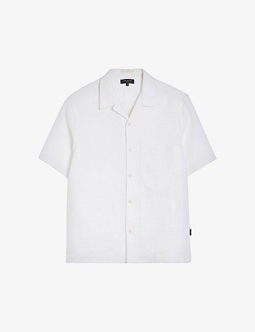 TED BAKER: Hargate relaxed-fit cotton shirt