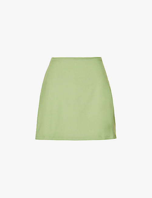 GIRLFRIEND COLLECTIVE: High-rise recycled polyester-blend skort