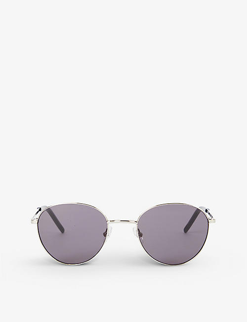 PAIGE: EY200602 Jordan bio-acetate and recycled-steel sunglasses