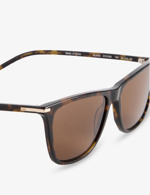 EY101204 Blake acetate and steel rectangle sunglasses
