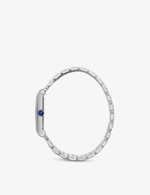 Boucheron Wa030411 Reflet Medium Stainless-steel Automatic Watch In Silver