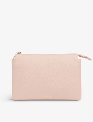WHISTLES: Elita leather clutch bag