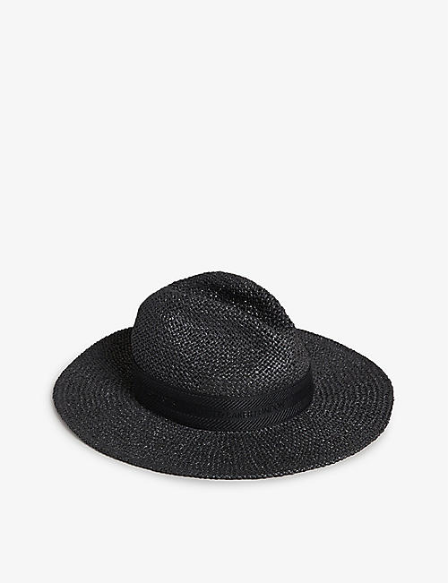 TED BAKER: Hiltins branded straw panama hat