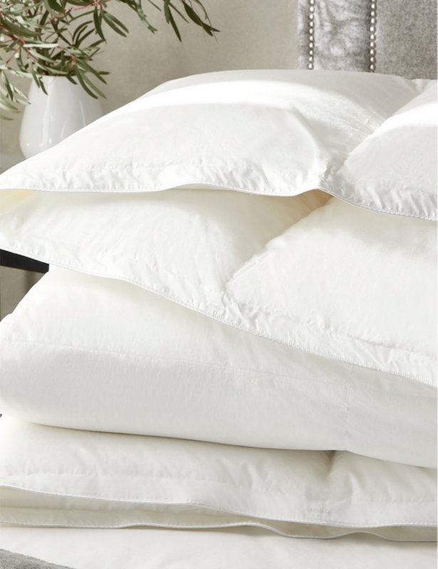 Muscovy 13.5 tog cotton-down single duvet