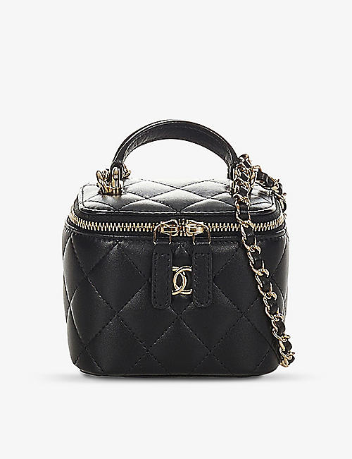 RESELLFRIDGES: Pre-loved Chanel Matelasse leather cross-body bag
