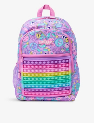 SMIGGLE: Popem Popit Poppies woven backpack
