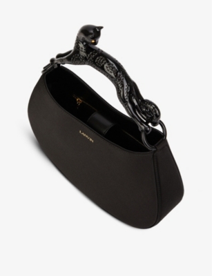 LANVIN Cat satin cross-body bag