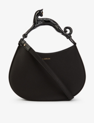 LANVIN Cat satin cross-body bag