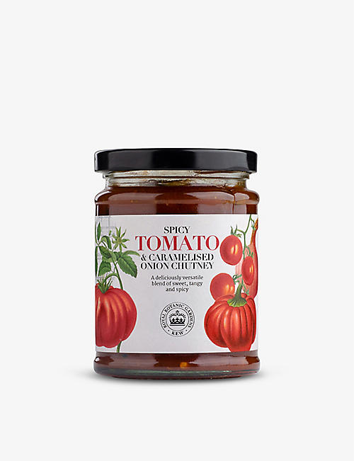 KEW GARDENS PRESERVES: Hot tomato and caramelised onion chutney 320g