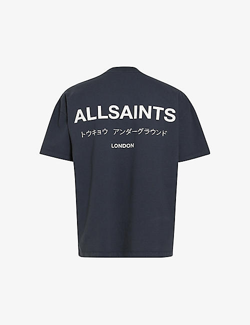 ALLSAINTS: Underground graphic-print cotton T-shirt