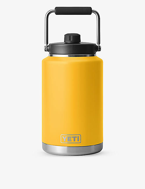 YETI: Rambler One Gallon brand-print stainless steel bottle 3.8L