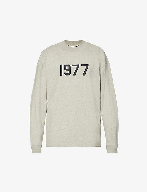 FOG X ESSENTIALS: ESSENTIALS 1977-appliqué cotton-jersey T-shirt