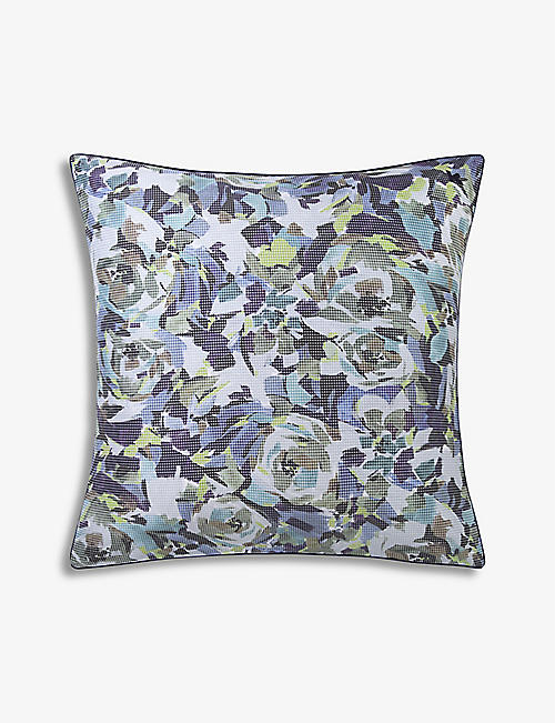 KENZO: Kamofleur floral-print cotton pillowcase