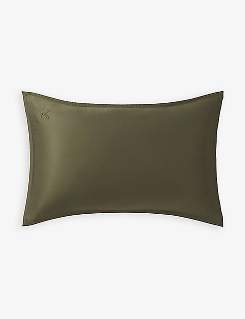 KENZO: Iconic cotton pillowcase 50cm x 75cm