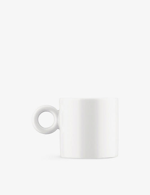 ALESSI: Dressed ceramic coffee cup set of four