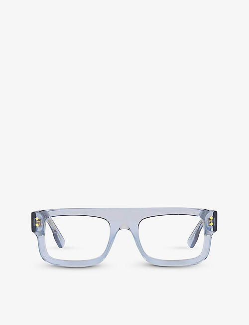 GUCCI: GG1085O square-frame acetate glasses