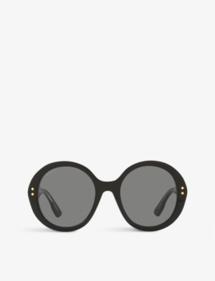 GUCCI: GG1081S round-frame acetate sunglasses